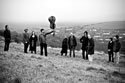 Sons of Noel and Adrian outside